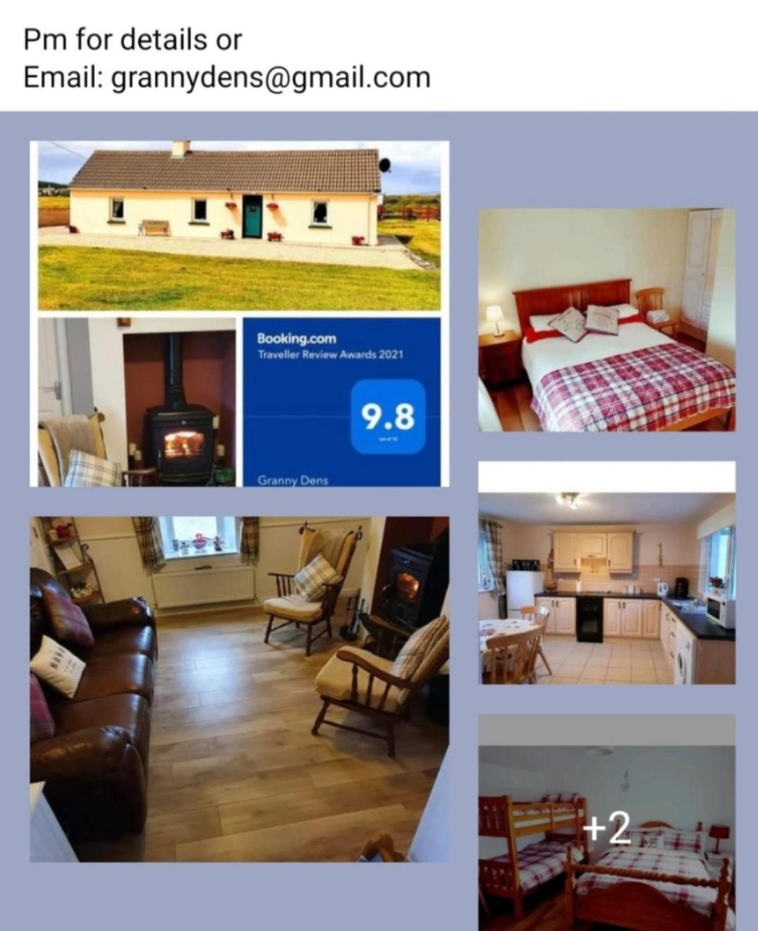 Granny Dens Villa Donegal Town Exteriör bild